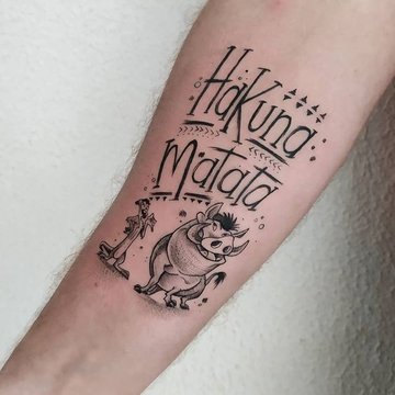 Hakuna Matata tattoo
