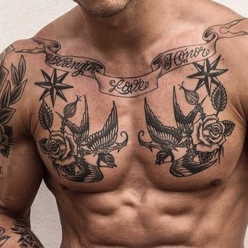 Chest tattoo ideas for men