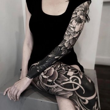 Women's Tattoo Sleeve