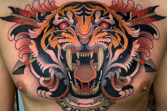 Chest tattoo ideas for men