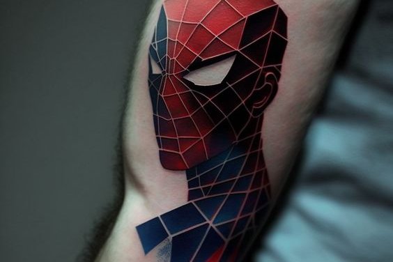 spiderman tattoo