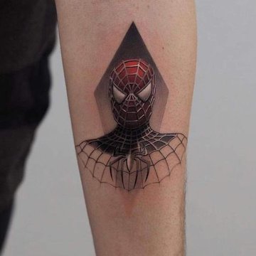 spiderman tattoo