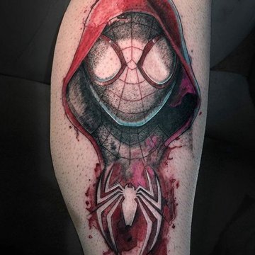 spiderman tattoo