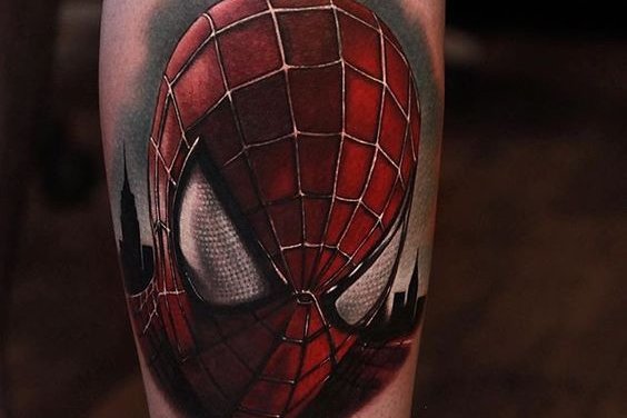 spiderman tattoo
