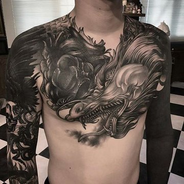 Chest tattoo ideas for men