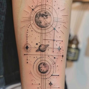 Geometric tattoos