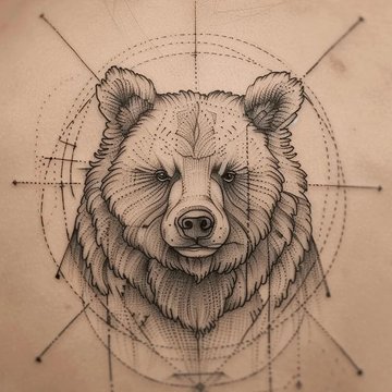 bear tattoo