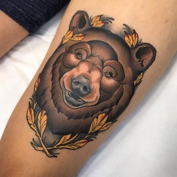 bear tattoo