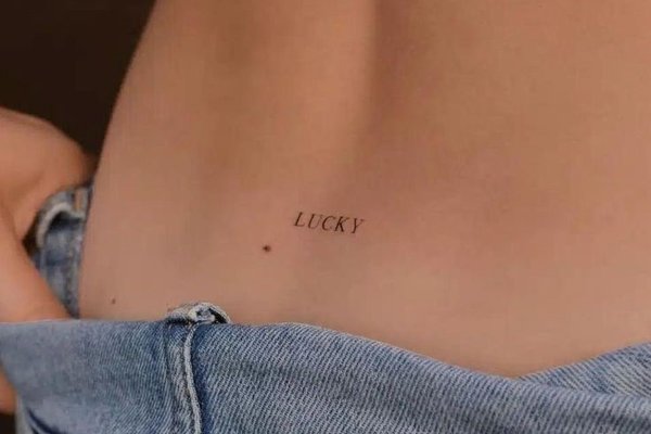 lower back tattoo