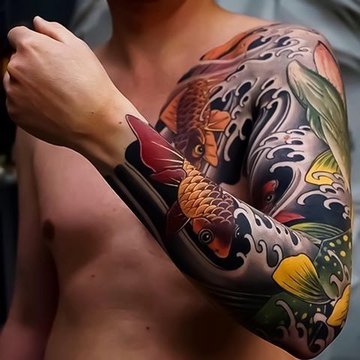 Koi Carp Tattoo