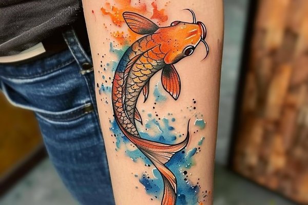 Koi Carp Tattoo