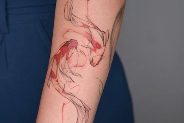 Koi Carp Tattoo