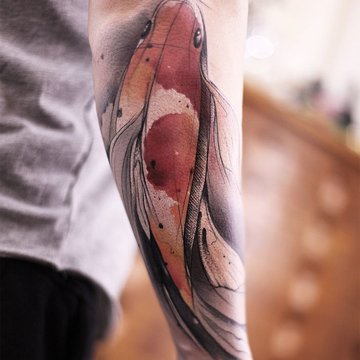 Koi Carp Tattoo