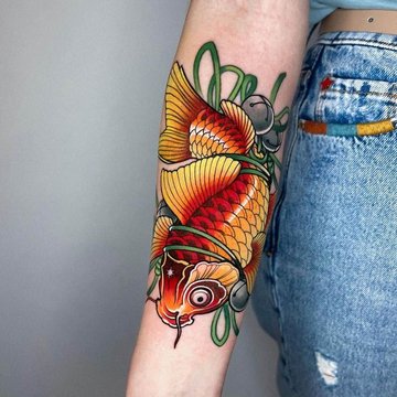 Koi Carp Tattoo