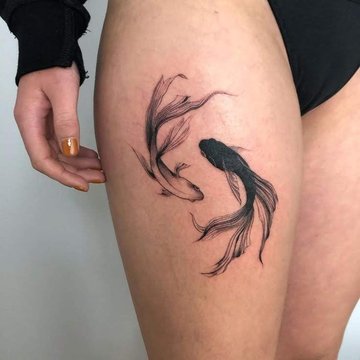 Koi Carp Tattoo