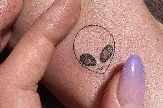 alien tattoo