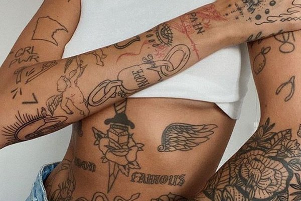 patchwork tattoos