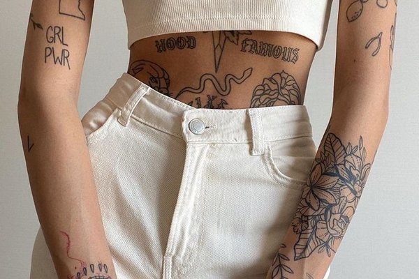 patchwork tattoos