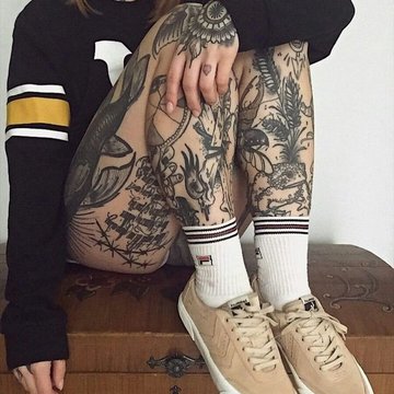 patchwork tattoos