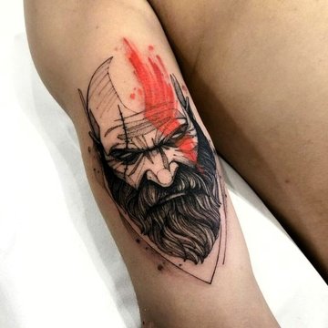 Kratos tattoo
