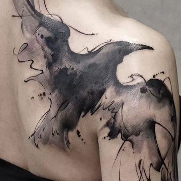raven tattoo