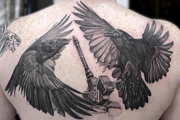 raven tattoo