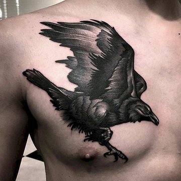 raven tattoo
