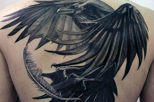 raven tattoo