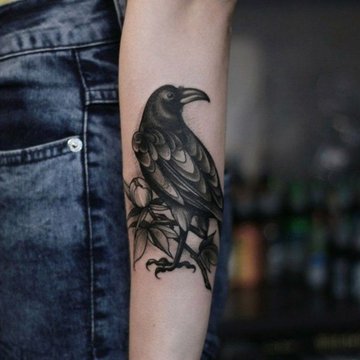 raven tattoo