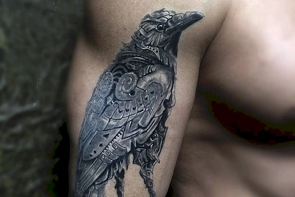 raven tattoo