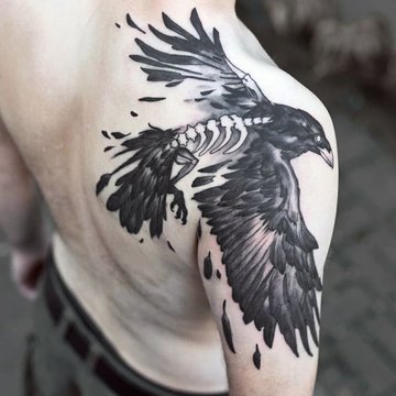 raven tattoo