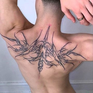 back tattoos for men