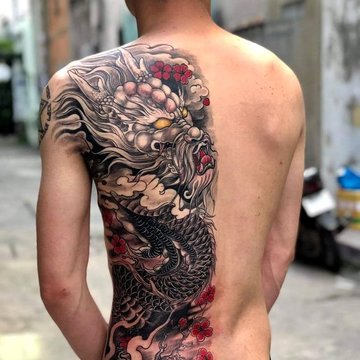 back tattoos for men