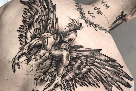 back tattoos for men