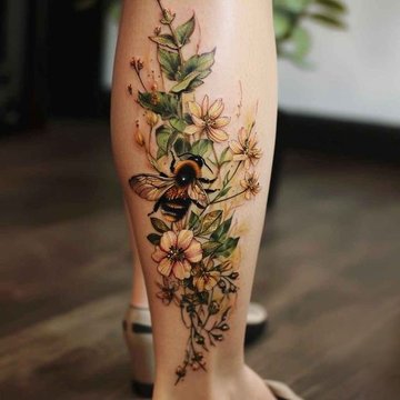 bee tattoo