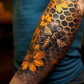 bee tattoo