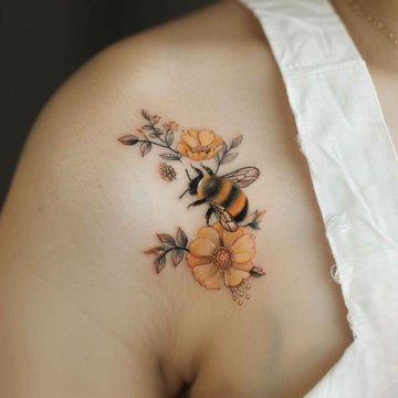bee tattoo