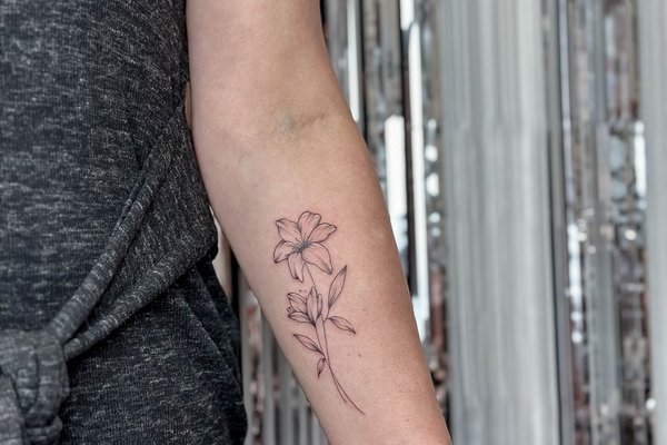 fine line tattoo