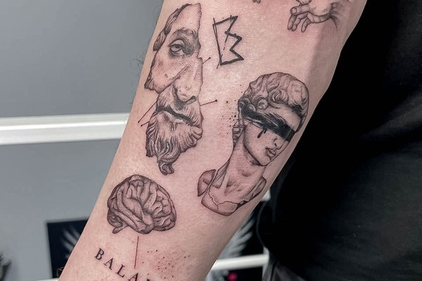fine line tattoo