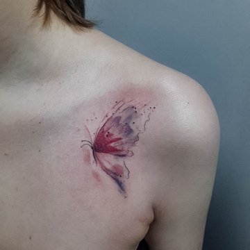 watercolor tattoo
