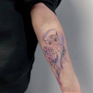 watercolor tattoo