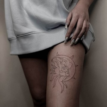 fine line tattoo
