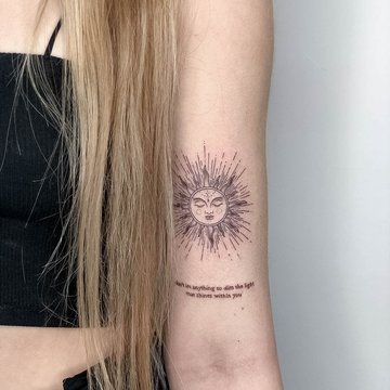 fine line tattoo