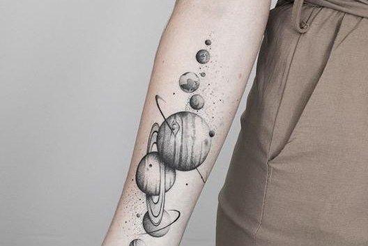 planet tattoos
