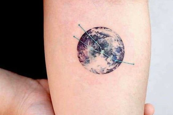 planet tattoos