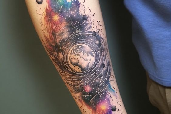 planet tattoos