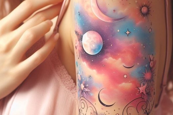 planet tattoos