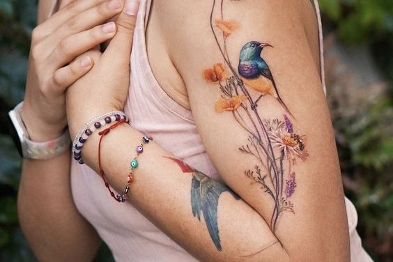 bird tattoo