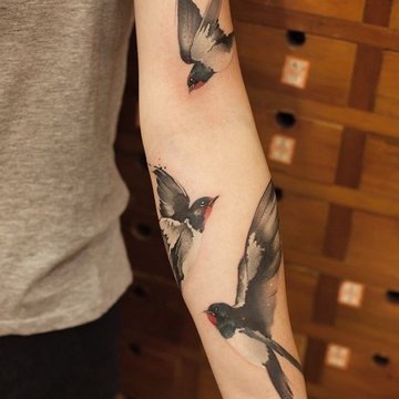 bird tattoo
