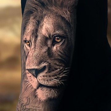 lion tattoo